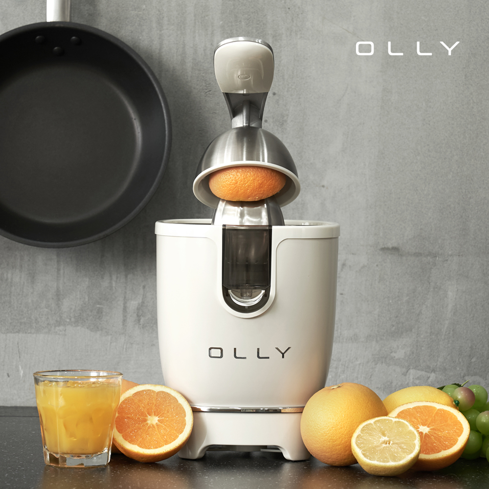 OLLY 올리 스테인레스 오렌지 레몬 과일 착즙기 원액기 쥬서기 OLJ04 레몬즙짜개