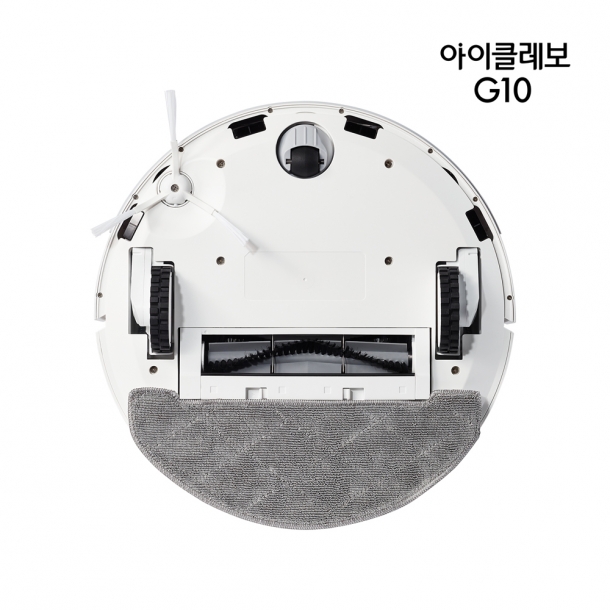 유진로봇 아이클레보 지니 G10 화이트 로봇청소기 스마트 클린스테이션